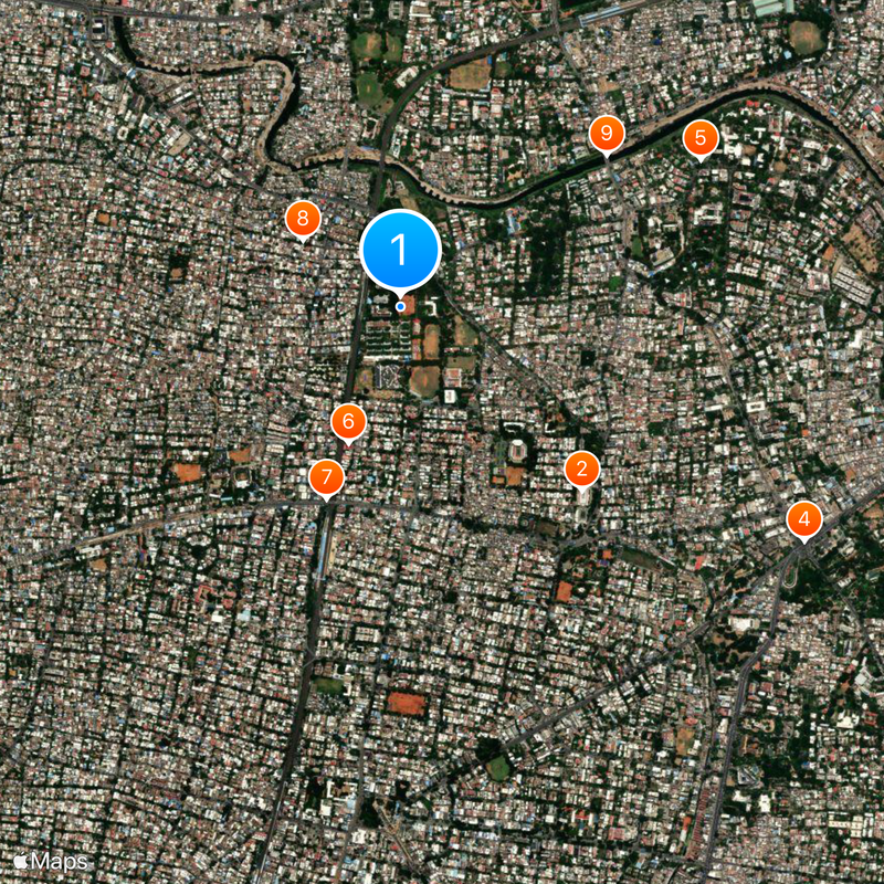 Loyola College Map