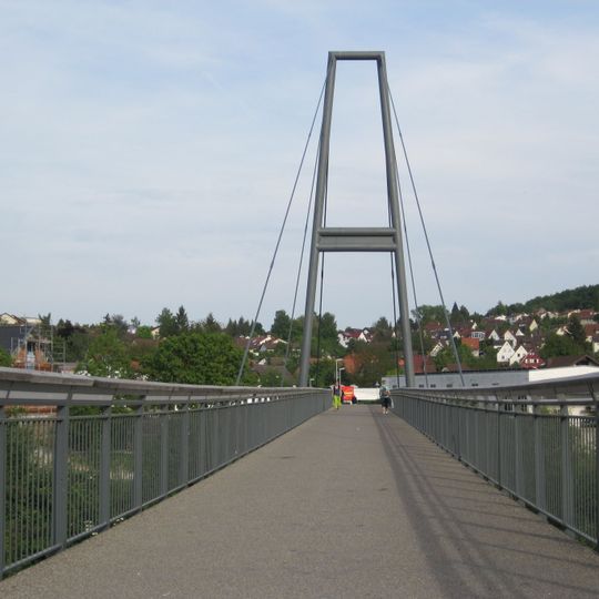 Fußgängerbrücke Möckmühl