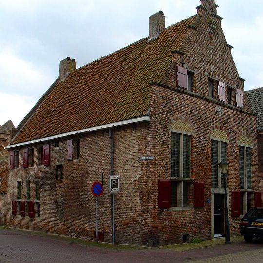 Heilige Geestgasthuis, voorm. ziekenzaal, tussen 1582-1611: stadswaag