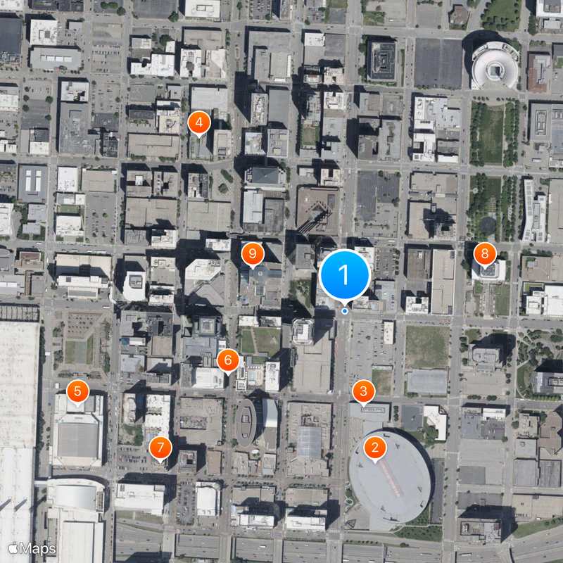 Downtown Map