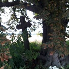 Kříž jihovýchodně od Domamyšli