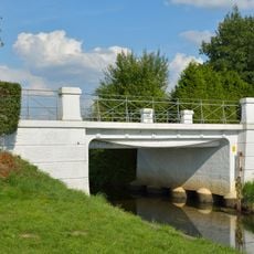 Sog. Fischbauchbrücke