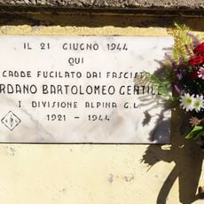 Targa Giordano Bartolomeo Gentile