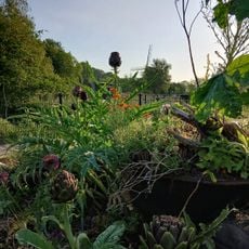 Toegangspoort Aemstel Schooltuinen