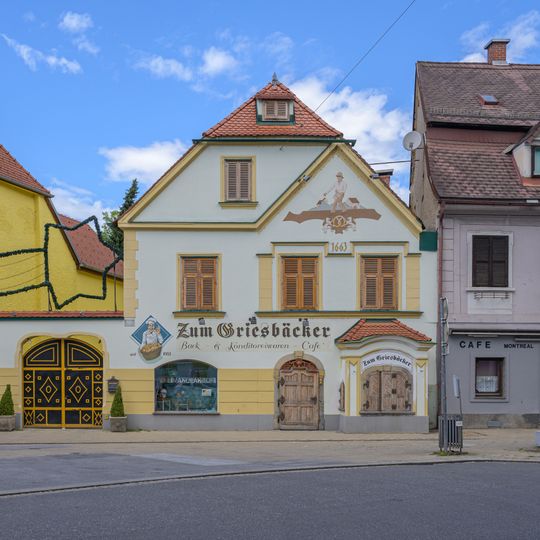 Bürger- und Bäckerhaus, sog. Griesbäcker
