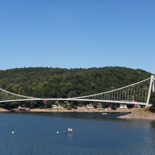 Footbridge across Swiss Bay