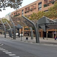 Pèrgoles de l'Avinguda Icària
