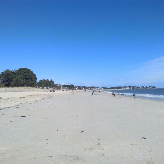 Grande plage de Carnac