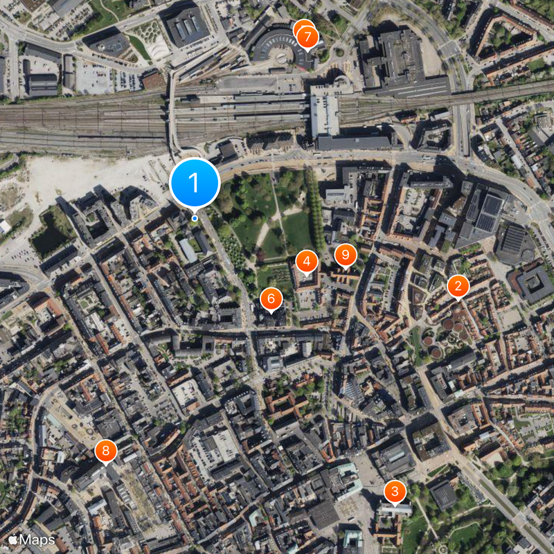 Odense Mapa