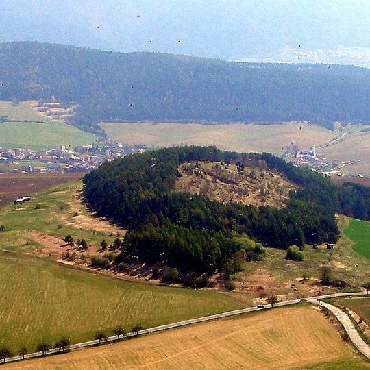 Travertínová kopa Sobotisko