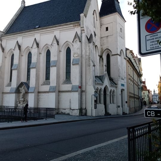 Most ulice Karla IV. přes Mlýnskou stoku v Českých Budějovicích