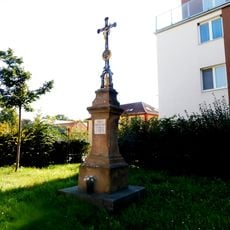 Kříž na křížovatce Žižkovy a Palackého v Českém Brodu