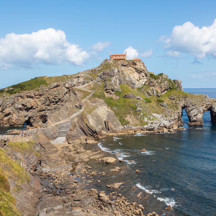 Schody San Juan de Gaztelugatxe
