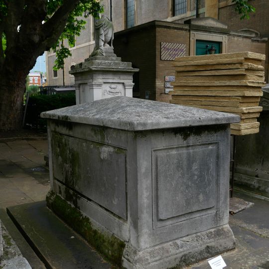 Sharp Family Tomb In Churchyard To North West Of Portico Of Church Of St John With All Saints