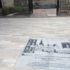 By St Philip's Church, Salford