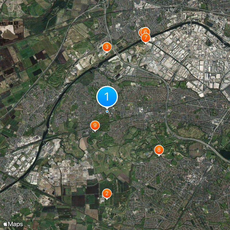 Urmston Map