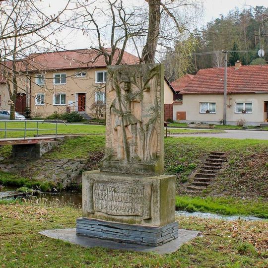 Pomník svatého Huberta v Jaroměřicích