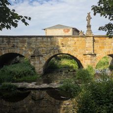 Kamenný most se sochami v Rumburku