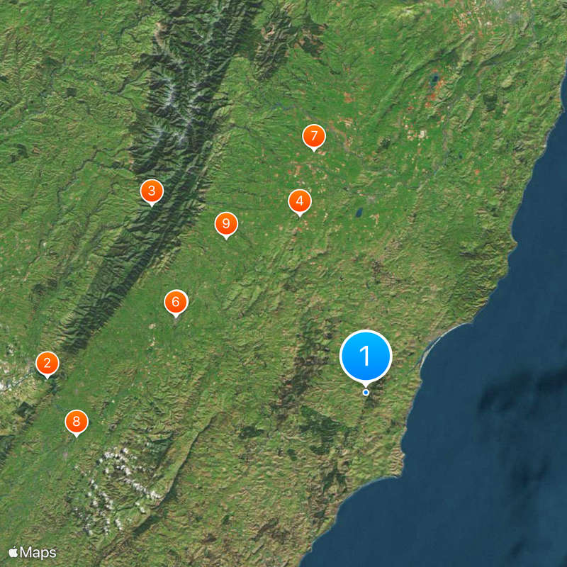 Taumatawhakatangihangakōauauotamateapōkaiwhenuakitānatahu Map