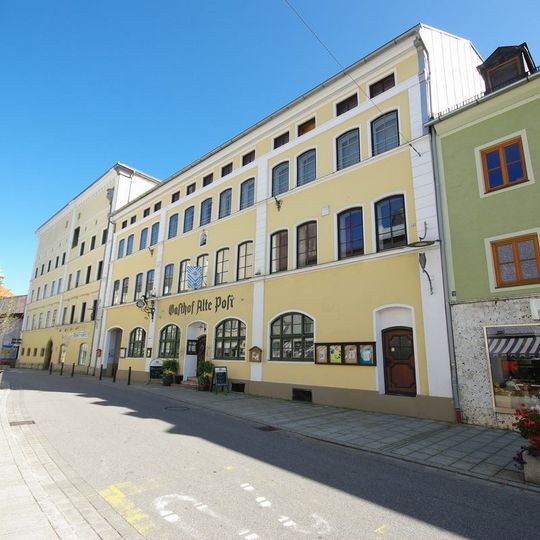 Gasthof, sogenannte Alte Post, ehemals Finkisches Wirtshaus