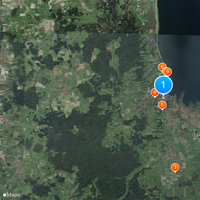 Dießen am Ammersee Mapa