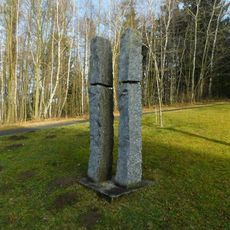 Plastika u kosmické laboratoře v areálu Astronomického ústavu v Ondřejově