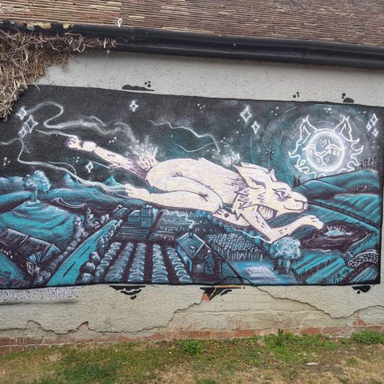 Peinture murale, œuvre d’art