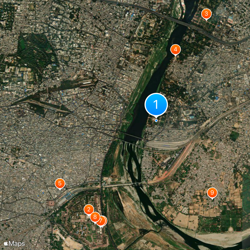 Tomb of I'timād-ud-Daulah Map