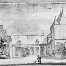 Terrein waarin overblijfselen van het versterkte huis Natewisch