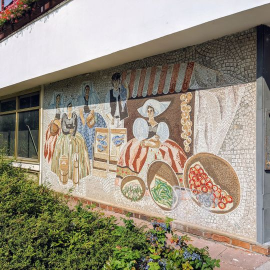 Mosaik "Cottbuser Bauernmarkt"