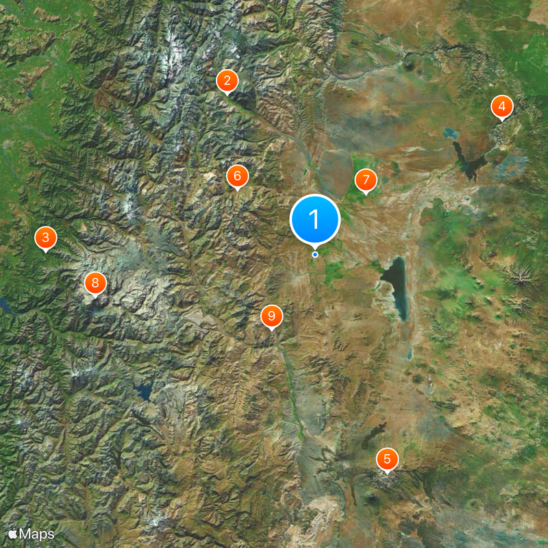 Malargüe Map