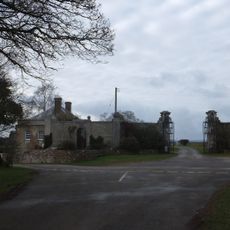 Main Gateway To Lindridge Including Lodge Inside The Gates And To The North West