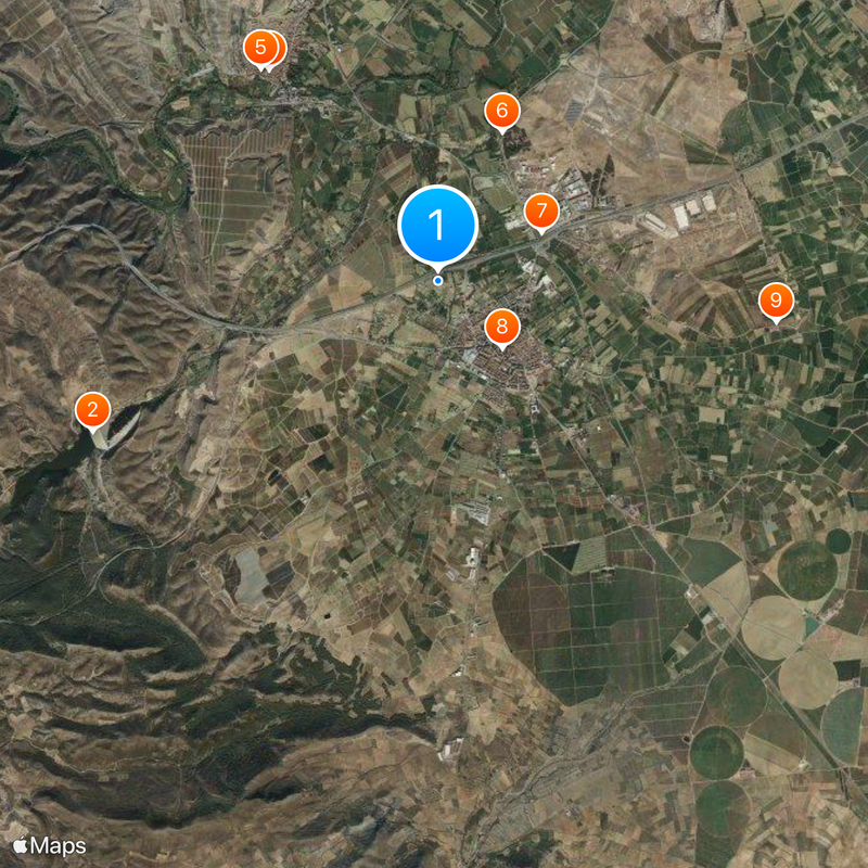 La Almunia de Doña Godina Carte