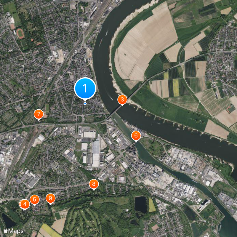 Uerdingen Map