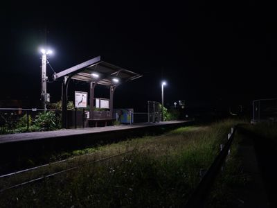 At night 0