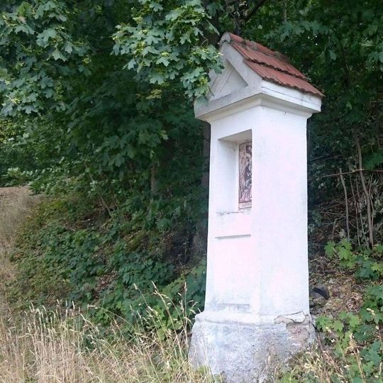 Boží muka na křížové cestě u Mladé Vožice - 4. zastavení