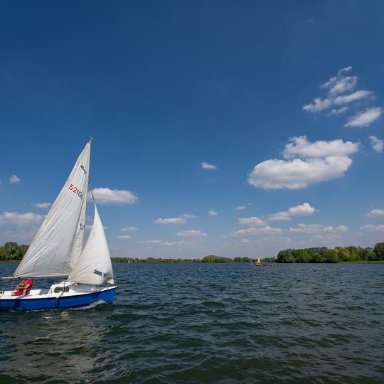 Plage aux catamarands