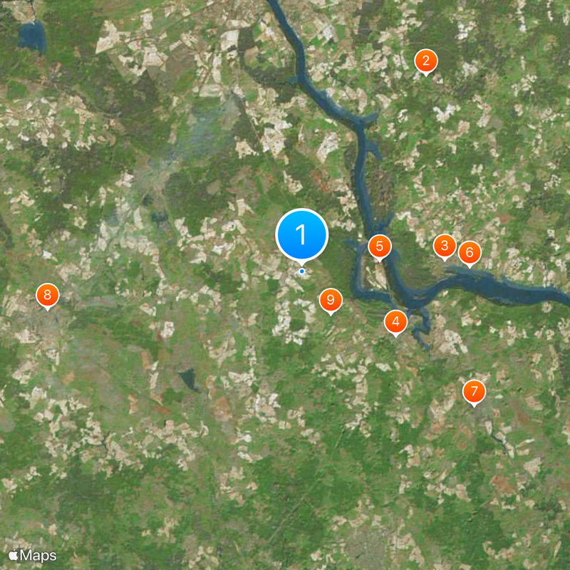 Llanura europea oriental Mapa