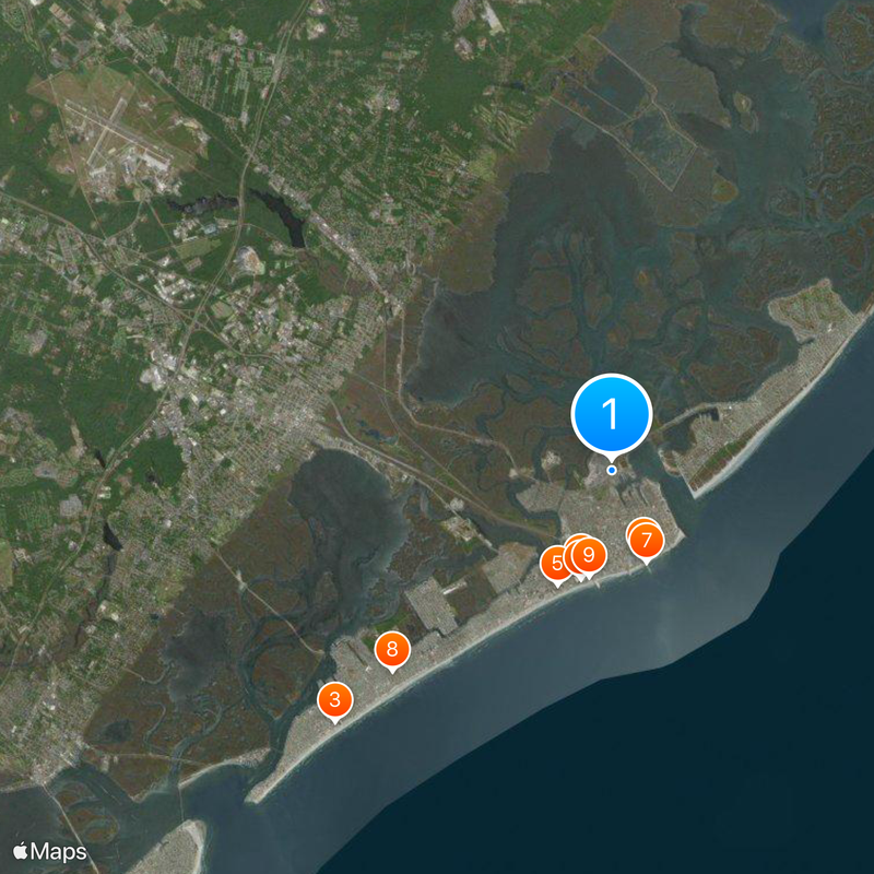 Golden Nugget Atlantic City Map