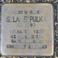 Stolperstein em memória de Szlame Pulka
