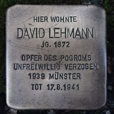 Stolperstein für David Lehmann