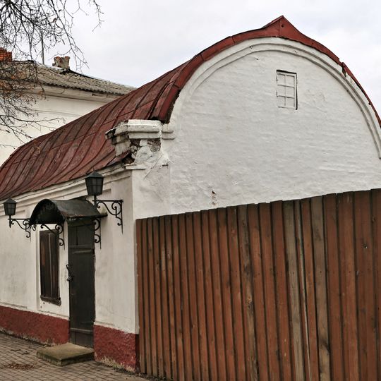 Каменная лавка для торговли мясом