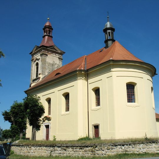 Church of Saint George  in Chlum