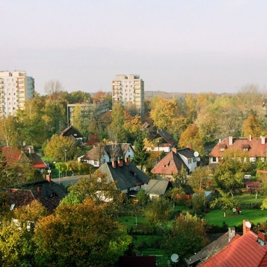 Urban layout of Giszowiec housing estate