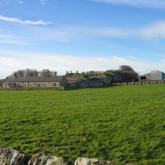 Garden Wall To West Of Boulmer Hall