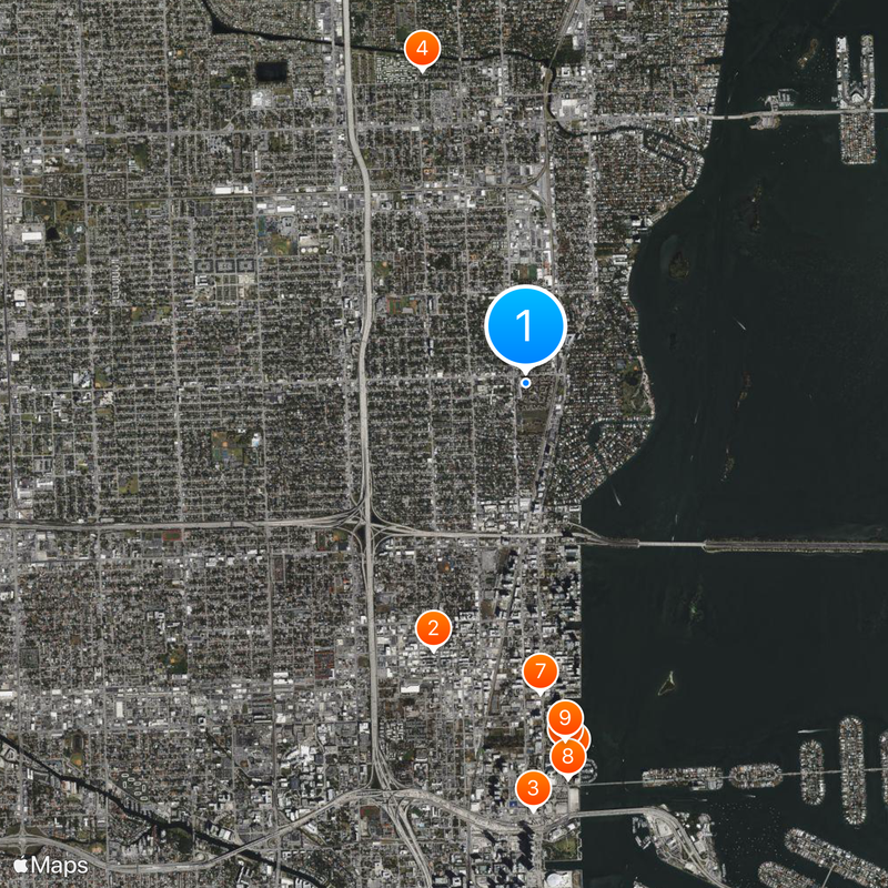 Little Haiti Map