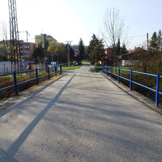 Most Štěpské ulice přes Lutoninku