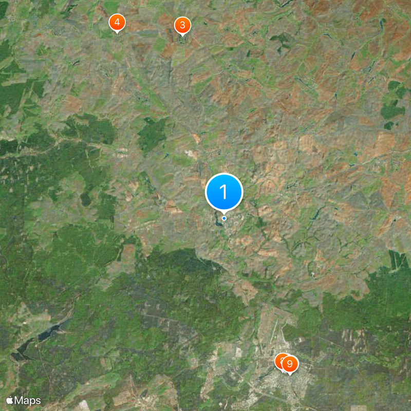 Serafimo-Diveyevsky Monastery Map