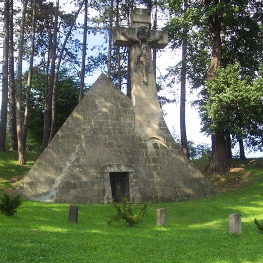 Skrzyński mausoleum in Zagórzany