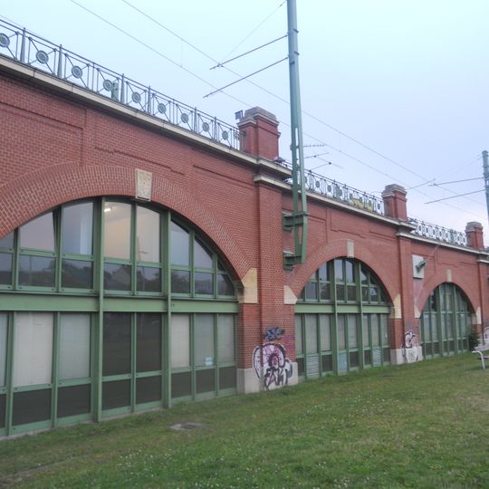 Ehem. Stadtbahn - Teilbereich der heutigen U6 in der KG Gaudenzdorf